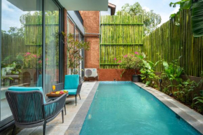 ELIVAAS 3 BHK with Pvt Pool & Jacuzzi - Terraces Casa Vasu